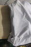 楠語(yǔ)秋（NANYUQIU）破洞T恤男長(cháng)袖季港風(fēng)潮牌純色衣服ins潮流百搭寬松內搭打底衫 t09白色 2XL 曬單實(shí)拍圖