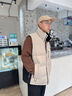 Calvin KleinJeans【三防】秋冬男士ck滑雪防風(fēng)防水防污防漬羽絨馬甲J325497 BEH-碳素黑 M 曬單實(shí)拍圖