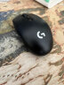 罗技（G）G304 LIGHTSPEED无线游戏鼠标轻质便携英雄联盟LOL吃鸡键鼠套装 节日生日礼物 G304 黑色 实拍图