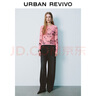 UR2025春季新款女裝復古街頭風(fēng)水洗棉質(zhì)牛仔長(cháng)褲UYV850013 黑色 26 曬單實(shí)拍圖