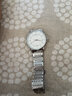 鵬志（PANGCHI）手表新款商務(wù)休閑男表文藝情侶表個(gè)性音符石英鋼帶女士表 鋼帶白面(男款) 曬單實(shí)拍圖