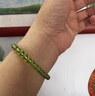 奈維斯汀品牌手鏈女綠橄欖石水晶手串氣質(zhì)小眾冷淡風520禮物女 橄欖石·手串 曬單實拍圖
