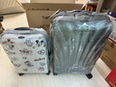 保護套適用于新.秀.麗V22，貝殼款CS2行李箱套免拆卸全透明箱 20寸貝殼箱套V22/CS2箱子型號下單 曬單實(shí)拍圖