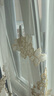 零號公館【2個裝】米色蕾絲蚊帳補丁貼花免燙自粘刺繡修補衣服裙子布貼 29號【米色蕾絲自粘款】2個裝 曬單實拍圖