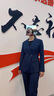 法莎羅兒（FASLOV）春秋小西服套裝女裝英倫風(fēng)休閑西裝外套職業(yè)裝面試正裝教師工作服 藏青西裝 S 曬單實(shí)拍圖