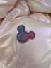 迪士尼（Disney）童裝女童羽絨服潮酷米妮羽絨服輕盈蓬松羽絨 淺粉 4歲/身高110cm 曬單實(shí)拍圖
