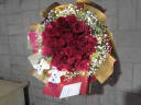 梦馨鲜花鲜花速递红玫瑰花束玫瑰生日礼物鲜花同城配送全国 19朵红玫瑰花束——韩式简约款 实拍图