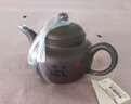 陸羽茶藝 綠泥紫砂壺 臺(tái)灣名家謝志成 純手工制復(fù)古經(jīng)典原礦紫砂茶具 謝志成綠泥陰刻壺-藏韻 220ml 曬單實(shí)拍圖