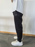 HOTSUIT運動(dòng)褲男士長(cháng)褲針織秋季新款服飾男士潮寬松針織褲 礦物黑 M 曬單實(shí)拍圖