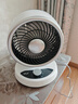 VCJ【德國品牌】空氣循環(huán)扇電風(fēng)扇家用臺式桌面節(jié)能輕音 機械旋鈕可搖頭3m線 DQ19R 曬單實拍圖