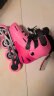 Rollerblade轮滑鞋平花式溜冰鞋儿童全套装男女初学者两用可调专业旱冰APEXXC 粉红 S码（29-32） 实拍图