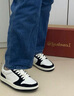 楓葉男鞋時(shí)尚板鞋春夏季新款男女鞋透氣小白鞋潮流百搭情侶鞋子潮 白色/黑 38 曬單實(shí)拍圖