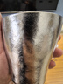 希諾（HEENOOR）純鈦男女士水杯高檔雙層隔熱咖啡杯茶杯啤酒果汁保鮮杯子新款 云海霧凇235ml 曬單實(shí)拍圖