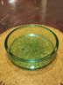 豐陶張生 日式加厚玻璃圓形儲水干泡盤(pán)透明耐熱壺承養壺盤(pán)壺托琉璃茶盤(pán)金屬茶具配件 聚源干泡盤(pán)(翠綠色)-纖染 曬單實(shí)拍圖