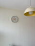 BBA挂钟北欧客厅挂墙装饰钟表个性创意家用时钟 平安喜乐12英寸 实拍图