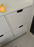 宜家（IKEA）STALL斯多爾墻角鞋柜家用門(mén)口翻斗式省空間進(jìn)門(mén)玄關(guān)柜 白色四門(mén)96x17x90cm 曬單實(shí)拍圖