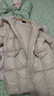 衣香麗影【白鵝絨保暖】面包羽絨服女冬款大毛領(lǐng)外套 淺黃 S 曬單實(shí)拍圖