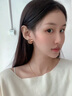 鉑思亞法式復古環(huán)形耳環(huán)女2025新款銀針耳釘輕奢高級感耳扣氣質(zhì)耳飾品 【金色】 曬單實(shí)拍圖