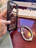 鹿途者 DEERWALK高級感發(fā)財流沙殼適用蘋果15promax手機殼一體iPhone14pro新款12網(wǎng)紅女款16pro帶手鏈11防摔保護套 發(fā)字流沙殼+珍珠手鏈 iPhone 15 Pro Max 曬單實拍圖