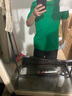 UBV歐貨輕奢2024夏季新款天絲短袖t恤男士天絲休閑圓領(lǐng)薄款半袖體恤 綠色 L 曬單實(shí)拍圖