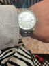 天梭（TISSOT）【官方授權(quán)店】瑞士手表 寶環(huán)系列全自動(dòng)硅游絲機(jī)械情侶對(duì)表 鋼帶白盤 曬單實(shí)拍圖