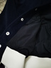 馬登學院風棒球服夾克女秋季美式復(fù)古撞色刺繡百搭毛呢外套保暖上衣 海軍藍 （建議拍下一碼） S 曬單實拍圖