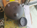尊壺 宜興紫砂壺高石瓢茶壺手工茶具國(guó)工李靜原礦黑金剛泥大號(hào)泡茶器 李靜 高石瓢 黑金剛泥360cc10孔 曬單實(shí)拍圖