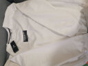 乔丹QIAODAN卫衣男外套春夏季长袖圆领套头衫针织上衣运动服 白色-330A-常规 XL 实拍图