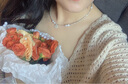 森汽925銀碎銀淡水珍珠項(xiàng)鏈女鎖骨鏈小眾輕奢飾品母親節(jié)送女友老婆 B7X607碎銀珍珠愛心項(xiàng)鏈925銀 曬單實(shí)拍圖