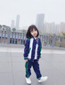 芯時代團體服 中小學生校服夏季套裝純棉運動兒童班服幼兒園園服春秋裝 男童綠色【短袖+短褲】 110 碼 曬單實拍圖
