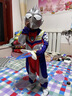 奧特曼衣服迪迦賽羅連體衣兒童演出服親子裝cos真人版兒童節(jié)禮物 迪迦萊卡連體衣+99D觸摸頂配頭盔 【兒童S碼】適合100-110 曬單實(shí)拍圖