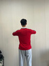 茵寶（Umbro）紅鉆經(jīng)典系列運動(dòng)POLO衫復古球衣翻領(lǐng)長(cháng)袖衛衣套頭t恤衫 櫻桃紅 M 曬單實(shí)拍圖