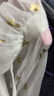 艾諾絲雅詩商場同款春秋新款法式雪紡燙金襯衫女內(nèi)搭設(shè)計感時尚10215036 白色 L 曬單實拍圖