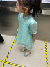 MiniPeace太平鳥(niǎo)童裝夏女童連衣裙F2FAE2C38 綠色 120cm 曬單實(shí)拍圖