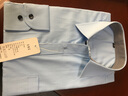 【138兩件】【品質(zhì)好貨】帝創(chuàng  )者男裝襯衫男2022春季新款男士職業(yè)商務(wù)休閑正裝純色抗皺襯衣長(cháng)袖襯衫男 CX606白色 M 曬單實(shí)拍圖