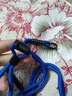 Freeson 適用小天才兒童電話手表掛繩Z10/Z9/Z8A/Z7S/Z6/Q2A/D3/Y05等通用掛脖繩創(chuàng)意尼龍編織防丟繩 藍色 曬單實拍圖