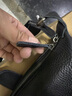 赫澤瓊斯新款男士登機包進(jìn)口旅行包植鞣牛皮手提包時(shí)尚個(gè)性出差行李包 黑色意大利牛皮 曬單實(shí)拍圖