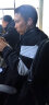 南极人（Nanjiren）运动套装春秋新款情侣开衫运动服休闲跑步健身卫衣 黑灰(男薄款)-82453 M 实拍图