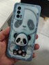 虎克船長 適用vivo IQOO Neo5手機殼玻璃愛酷neo5s保護套se硅膠男女鏡頭全包超薄防摔 IQOO Neo5【遠峰藍-優(yōu)雅熊貓】配全屏膜 曬單實拍圖