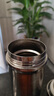 茶水分離茶杯雙層純鈦保溫杯鈦杯高顏2025新款便攜戶(hù)外茶水杯水壺 淺藍色 曬單實(shí)拍圖