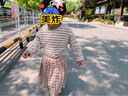 幼歌（YOUGE） 兒童海軍領(lǐng)學(xué)院風(fēng)套裝開衫春秋新款寶寶格紋英倫百褶裙 卡其上衣（66-120） 100cm 曬單實拍圖