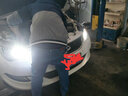 九加一LED大燈H7超高亮汽車(chē)燈泡近光H11遠光9005聚光自帶光型切線(xiàn)功能車(chē)前大燈通用525L H1/純白光/高亮/1對 曬單實(shí)拍圖