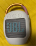 JBL CLIP4 无线音乐盒四代 蓝牙便携音箱 低音炮 户外迷你音箱 防尘防水 超长续航 一体式卡扣 灰色 实拍图