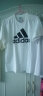 阿迪达斯 （adidas） 短袖男 24夏季运动服三叶草体恤休闲透气圆领半袖纯棉T恤上衣男 纯棉透气/白色/主图款 L 实拍图