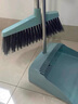 易工鼎 掃把簸箕套裝 辦公室工廠(chǎng)掃地不易沾頭發(fā)軟毛笤帚 北歐藍兩件套 曬單實(shí)拍圖
