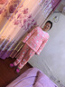 繽棉睡衣女秋冬季新款加厚保暖法蘭絨長袖居家服冬天珊瑚絨韓版休閑可愛卡通休閑寬松少女士家居服套裝可外穿 粉色兔子絨 XL（120-140斤） 曬單實(shí)拍圖