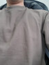 无印良品（MUJI） 男式 紧密编织毛圈运动衫男士男生秋装套头长袖卫衣潮流ABG03A2A 烟熏蓝色 L （175/100A） 晒单实拍图