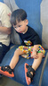 B.Duck小黃鴨童裝寶寶夏季新款套裝帥氣男童裝洋氣小童潮t兒童衣服 黑色 90 cm 曬單實拍圖