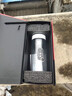 同優(yōu)男士玻璃杯一鍵開蓋車載水杯雙層高檔喝茶茶水分離保溫杯泡茶杯子 白色玻璃杯 300ml 1只 曬單實拍圖