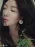 佐蘭伊 ZORAINEY【情人節禮物】2025年新款花朵耳釘女輕奢復古銀針高級感輕奢耳飾 花朵珍珠耳釘 曬單實(shí)拍圖